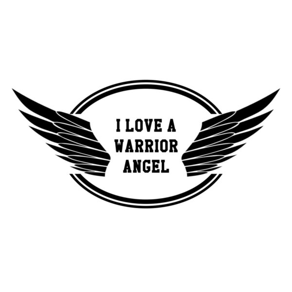 warrior angel black frame Thumbnail